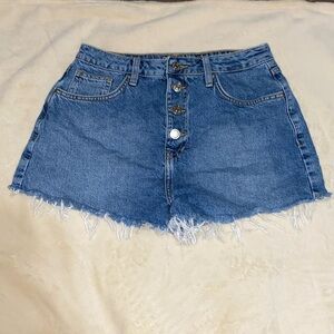 Forever 21 distressed shorts